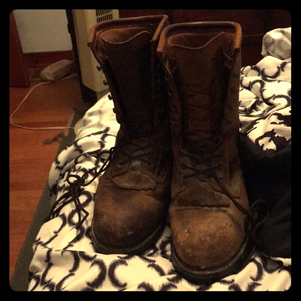 Schmidt boots steel toe